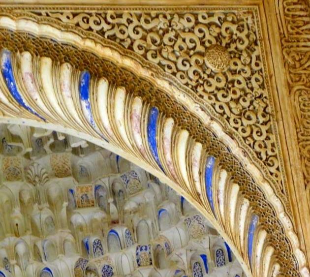 architcture marocaine plafonds en plâtre