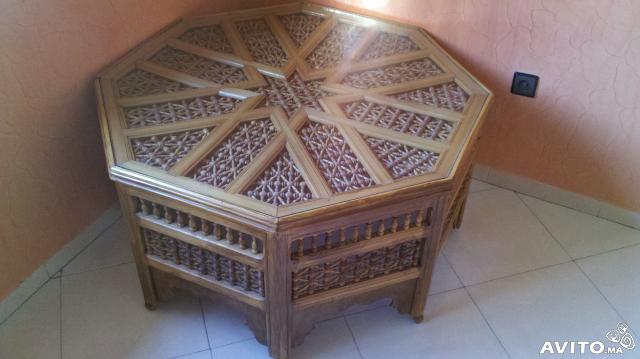 table salon du Maroc