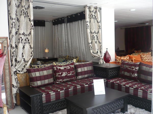 meuble de salon marocain