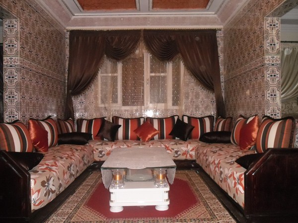 salon traditionnel du maroc