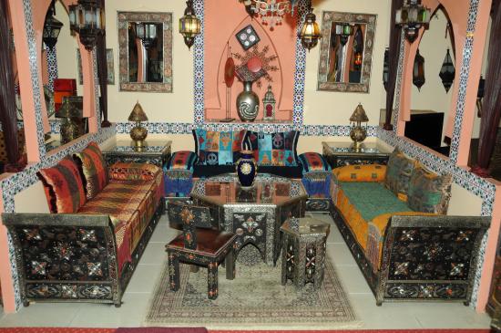 salon traditionnel marocain de qualité