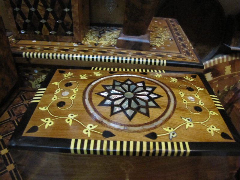 thuya boite artisanat marocain