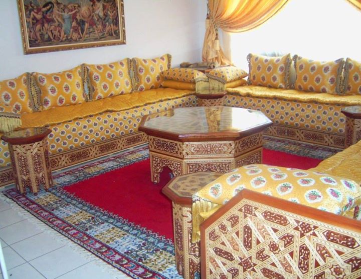 Meubles salon marocain  traditionnel
