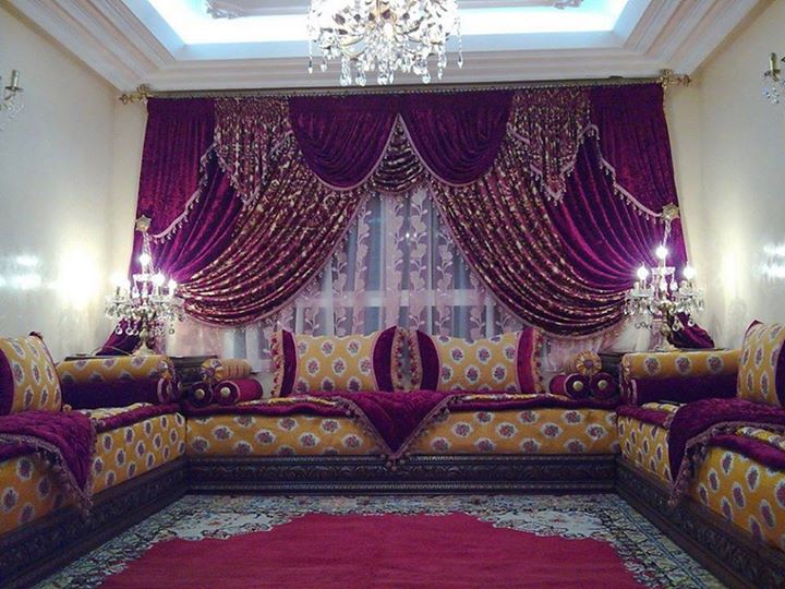 Rideaux salons marocains en 2015