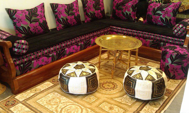 Tissu 2015 salon marocain