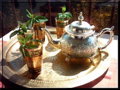 Le thé marocain photos