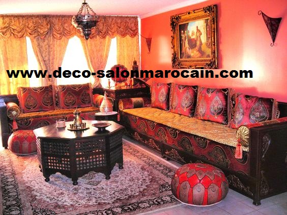 salon marocain de luxe couture traditionnel