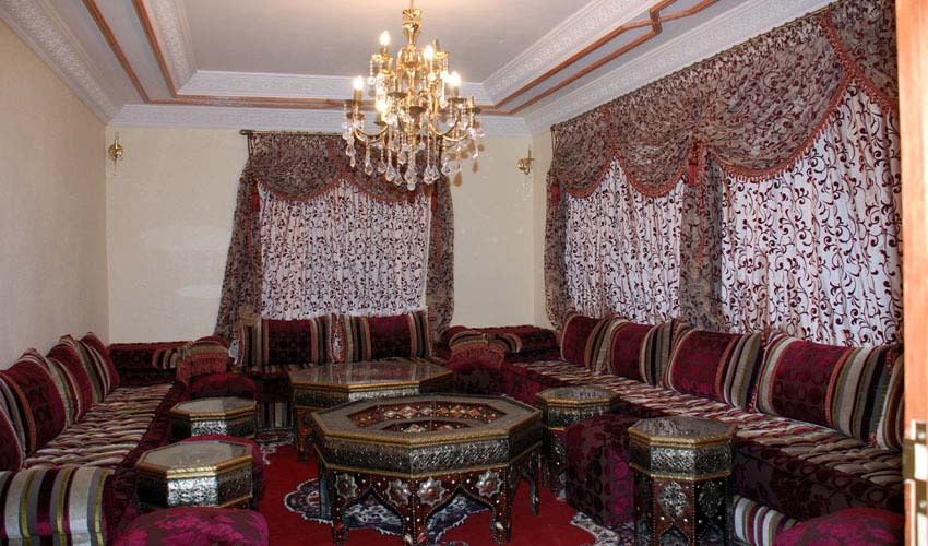 salon traditionnel marocain