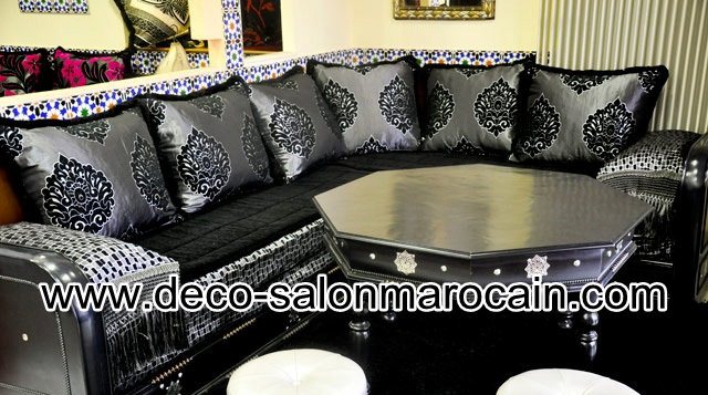 Meuble salon marocain style orientale