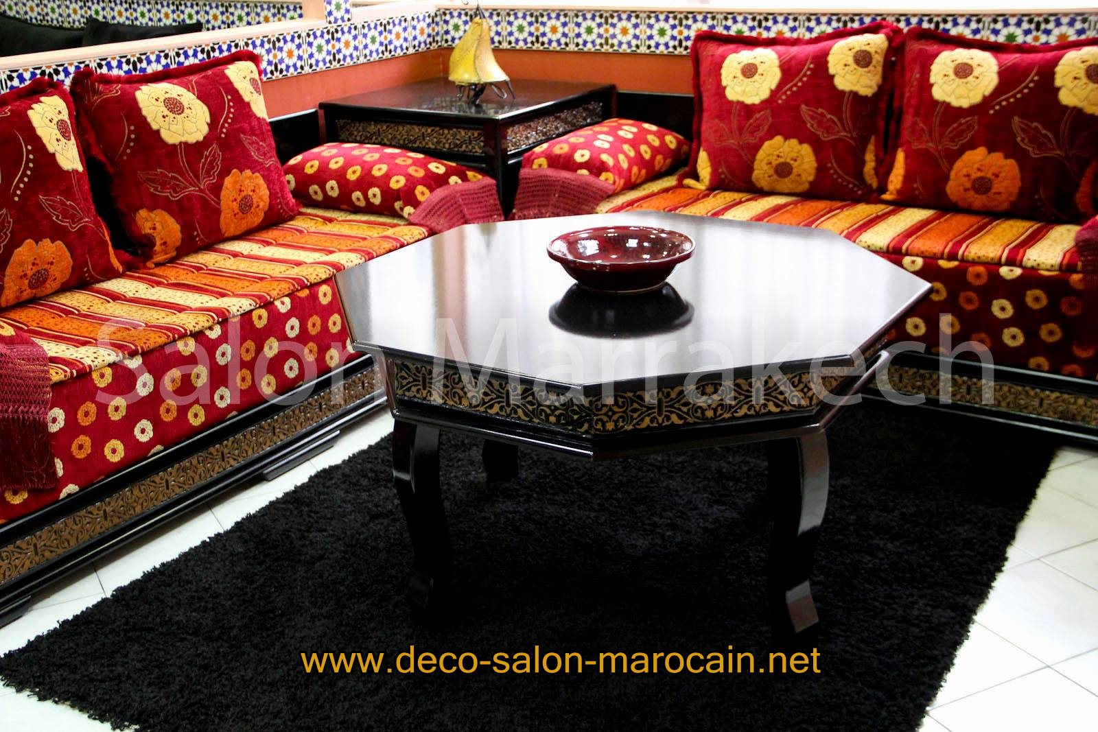 fabrication salon marocain sur mesure
