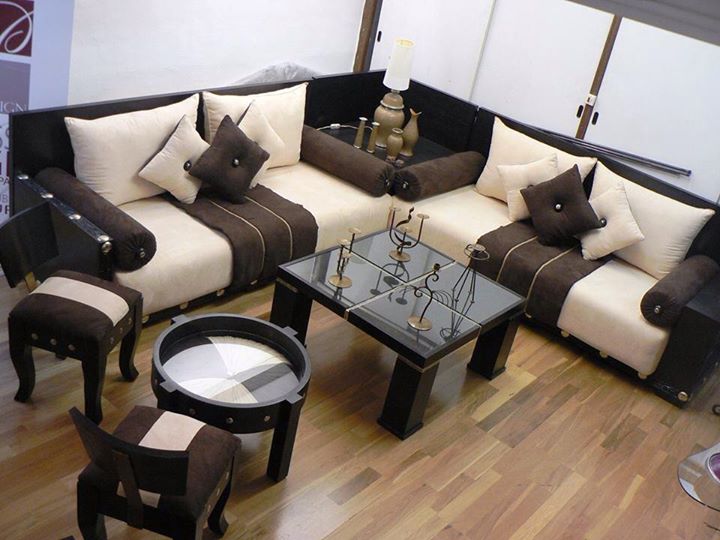 Canapé moderne pour le salon marocain