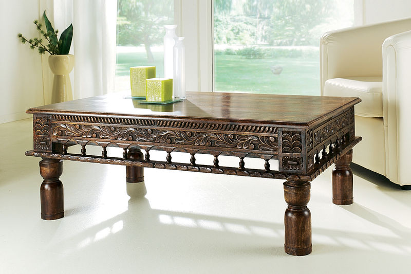 magnifique  table basse en bois