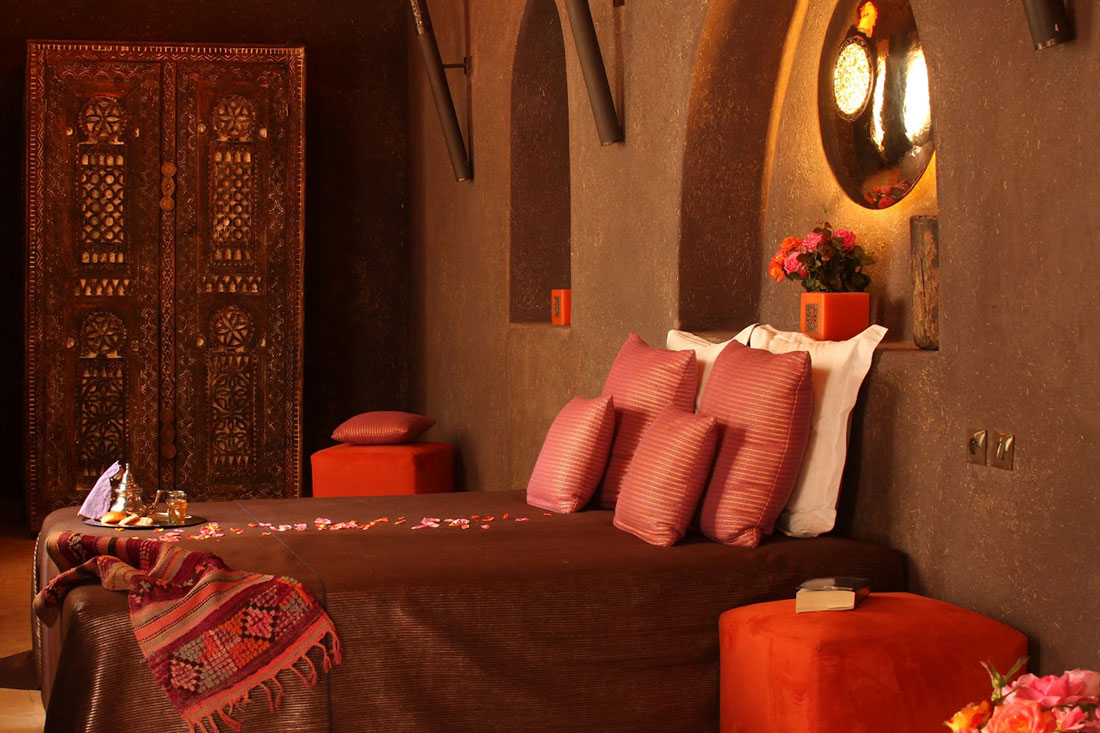 chambre en design marocain