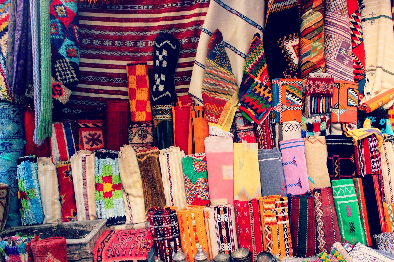 des tapis marocains de charments couleurs